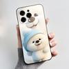 Custodia Protettiva Antiurto Per Doogee N55/N55 Plus/N55 Pro Carina Adorabile Custodia con Fantasia Leone Panda Tigre Cover Morbida in Silicone Nera