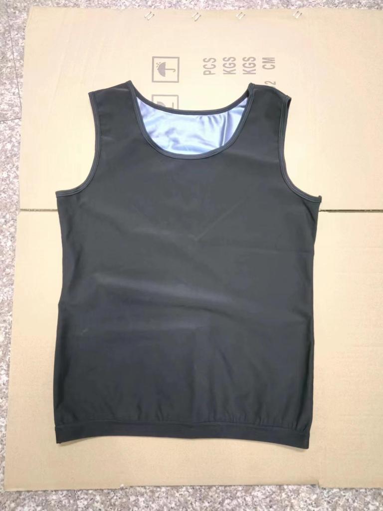 Men's and Women's Intense Sweat Body Shaper Vest for Running, Yoga, and Fitness Abdomen Control.