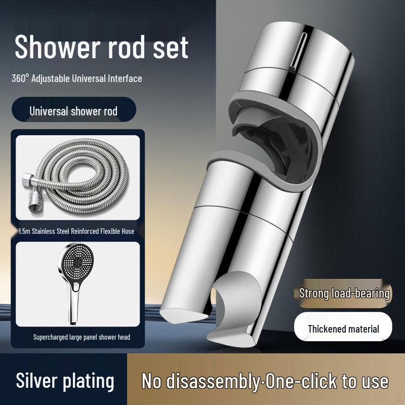 

LANGZHIWEN Shower Head Set with Adjustable Holder