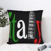 Italy Italian Flag Italia Pillow Cover Morden Pillow Case For Living Room Chair Soft Pillowcases Gift