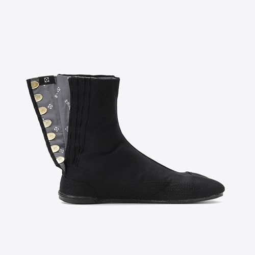 Margo Tabi Socks, Festival Tabi, Taiko Drum Training, Air-Filled Insole, Shock Absorption, Small Hase Type, Kurashikiya, SAISUI7, Black, Size 25.5 Cm