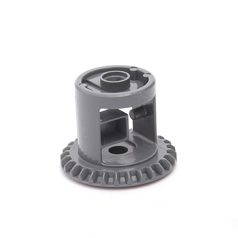 

62821 62821b 28 Bevel Teeth Gear Differential Brick Collection Bulk Modular GBC Toy For Technical MOC Building Blocks Compatible темно-сірий