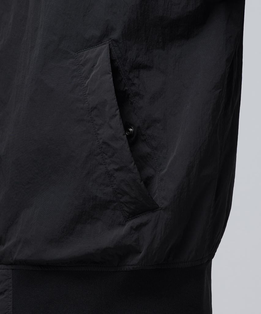 Musinsa Standard Crinkle Oversized Ma-1 Bomber Jacket [Black]