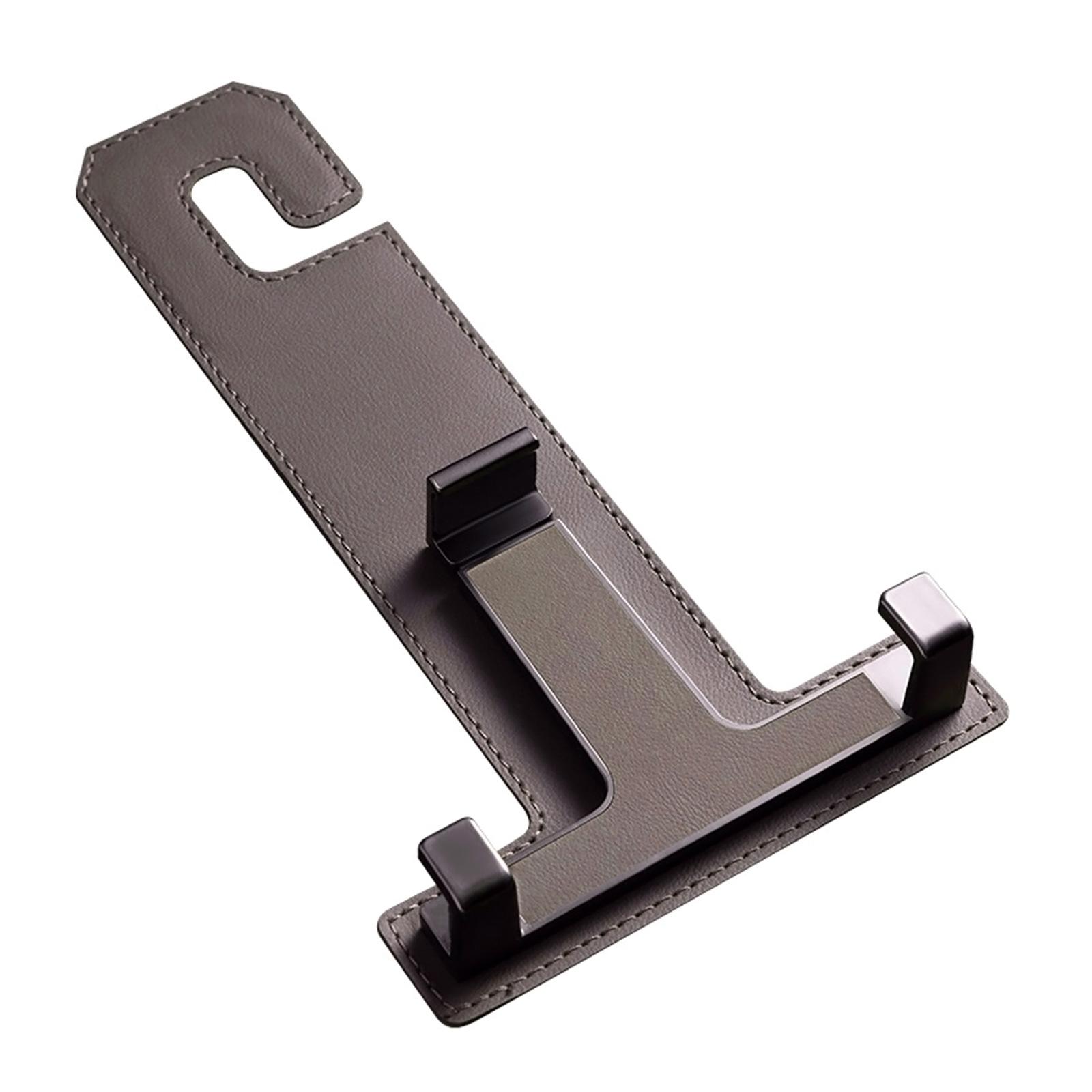 

Backseat Hook Car Seat Back Hangers Space Saving Designs Leather & Metal Organizers Upgrades for Purses & Shopping Bags