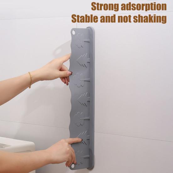 Silicone Tree Sink Splash Guard with Suction Cups Vegetable Washing Water Splash Protector Kitchen Countertop Anti-Splash Board