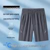 Men's Plus Size Ice Silk Quick-Dry Casual Shorts
