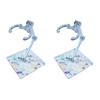 2Pack Plastic Model Figure Display Stand Base For Action Figure Doll And Collectibles Stable Support Organizing Holder