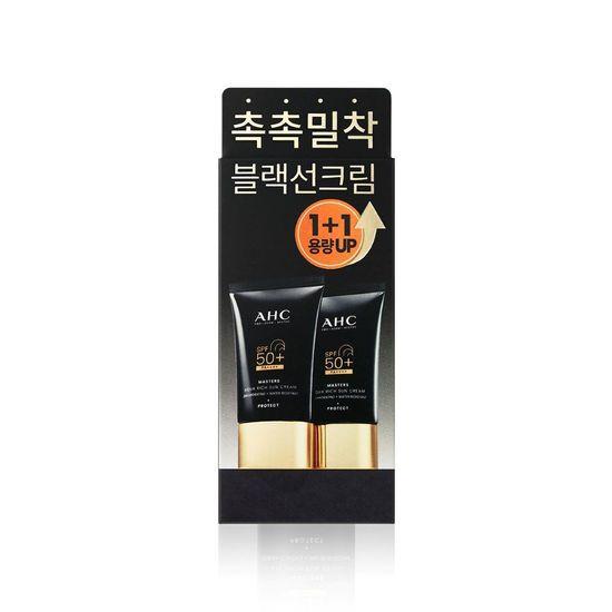 AHC Masters Aqua Rich Sunscreen 50ml 1+1 Promotion