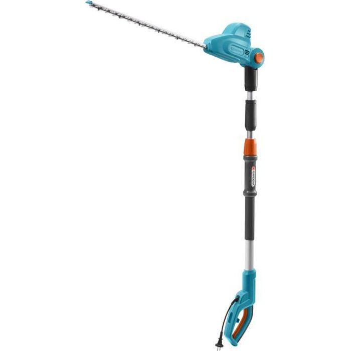 GARDENA Electric Telescopic Hedge Trimmer - THS 500/48 - 500W - 48 Cm - Tilting Head