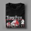 Cool Terrifier 2 Movie Art The Clown T-Shirts for Men O Neck 100% Cotton T Shirts  Short Sleeve Tees 6XL Clothing