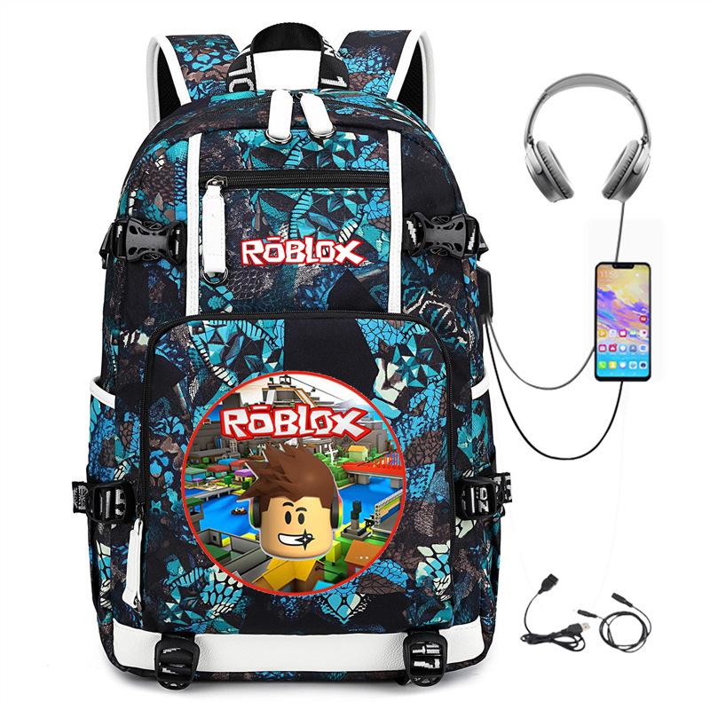 Hot Selling Game-Themed Outdoor Travel Bag Large Capacity with USB Hiking Backpack