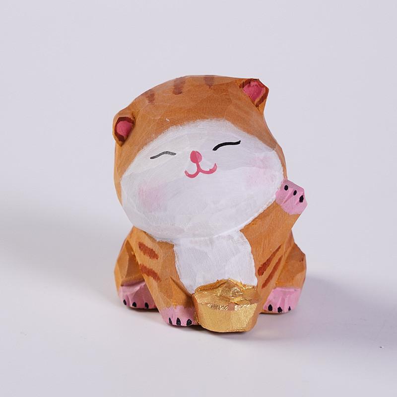 Holztier-Dekoration Geschenk für Kinder Mit Modernem Minimalistischem Design