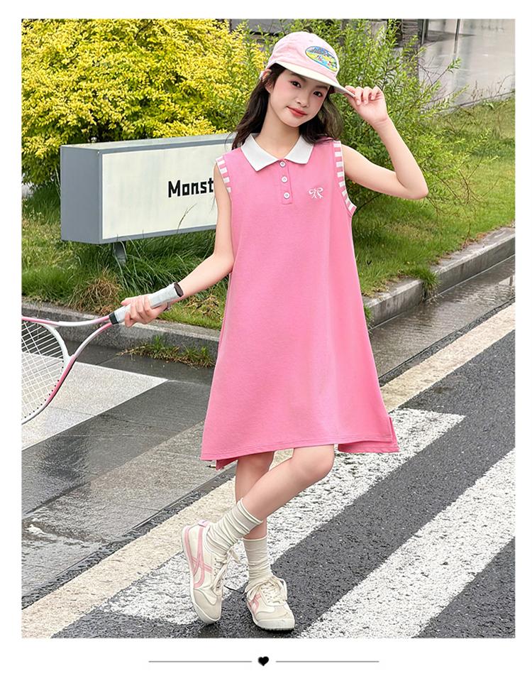 Girls' Summer Polo Dress