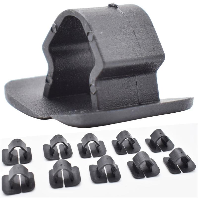 10pcs Car Hood Bonnet Insulation Clips Rivet Retainer 1H5863849A01C for VW Polo Tiguan Passat B5 B6 SEAT Leon 2 Skoda Octavia 2