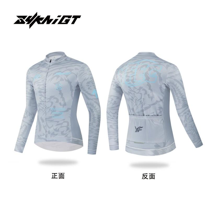 Warm Fleece-Lined Cycling Jersey Men Women Winter Mountain Road Bike Riding Apparel