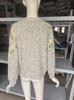 Women's 3D Daisy Knit Wool Blend Loose Cardigan Sweater - Autumn/Winter Collection