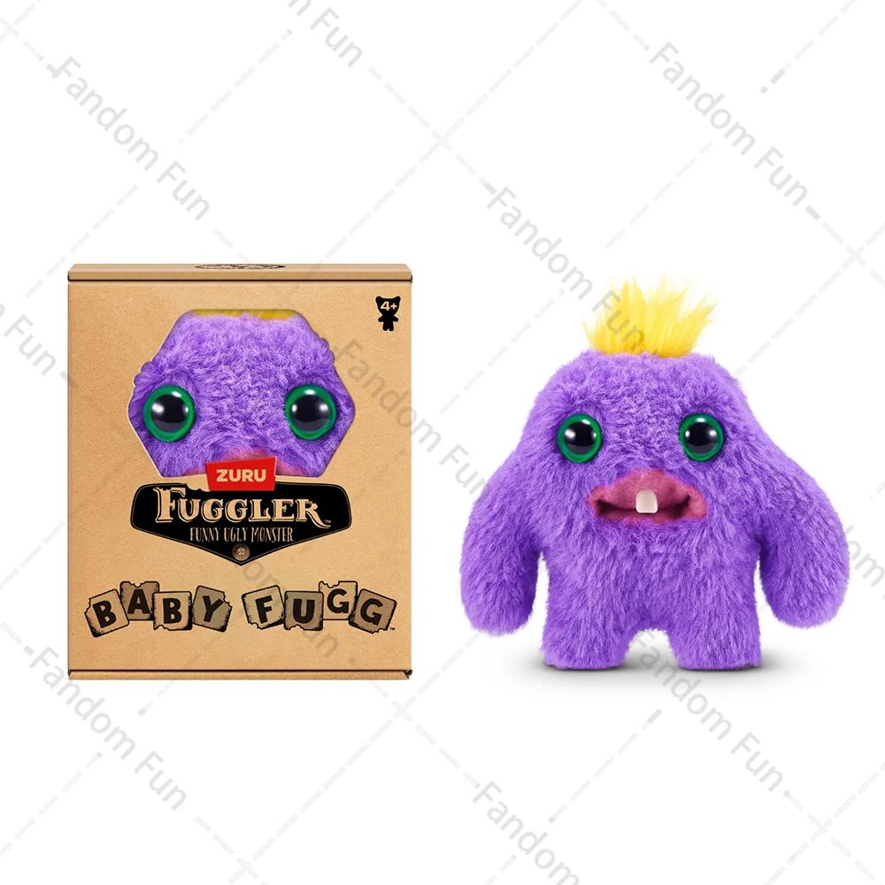 Baby Fugg Monster Plush Doll Rabid Rabbit Funny Ugly Hedge Grog Screech Wide-Eyed Teeth Monster With Box
