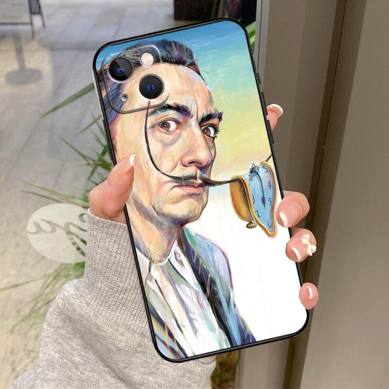 Salvador Dali Art Case For iPhone 17 Air 16 15 14 13 11 12 Pro Max Plus 12 13 Mini 16e 17 Pro Max Back Cover