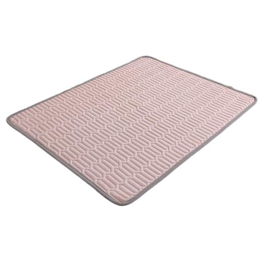Pet Cooling Mat Ice Silk Dog Cooling Pad Washable Portable Dog Bed Summer Cooling S