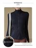 Women's Quick-Dry Slim Fit Yoga Jacket - Stand-Up Collar, Zipper, Long Sleeve for Running & Cycling in Autumn