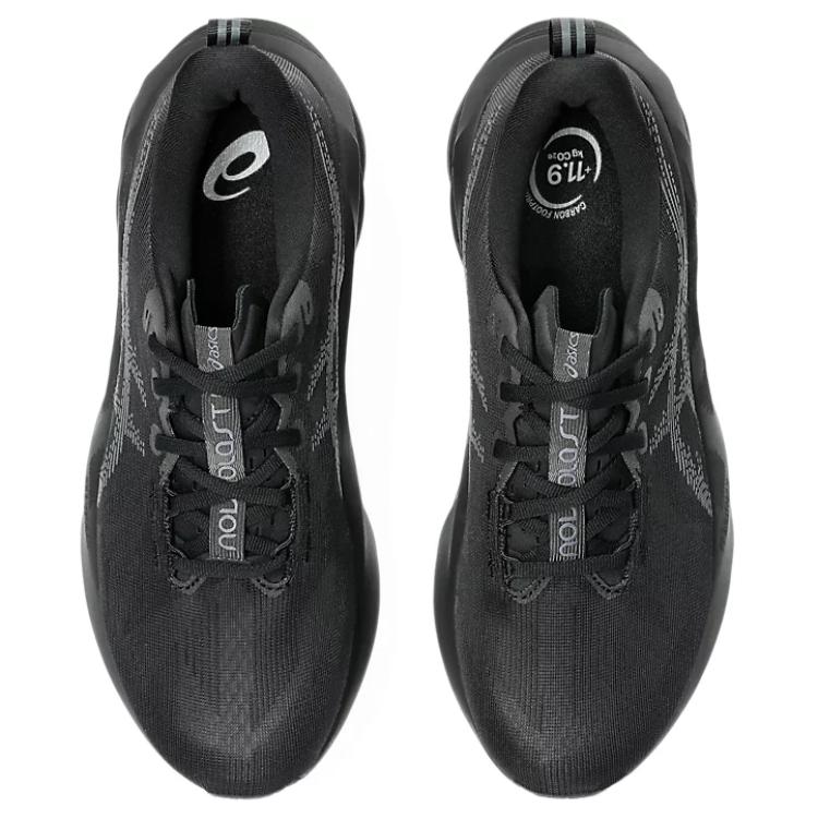 New Asics Anti Slip Wear Resistant Low Top Running Shoes Men's Black 1011B974-002
