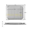 L8RE Air Fryers Rack Stackable Grilling Rack Stainless Steel Anti-corrosion Gadgets for Brevilles Oven Air Fryer
