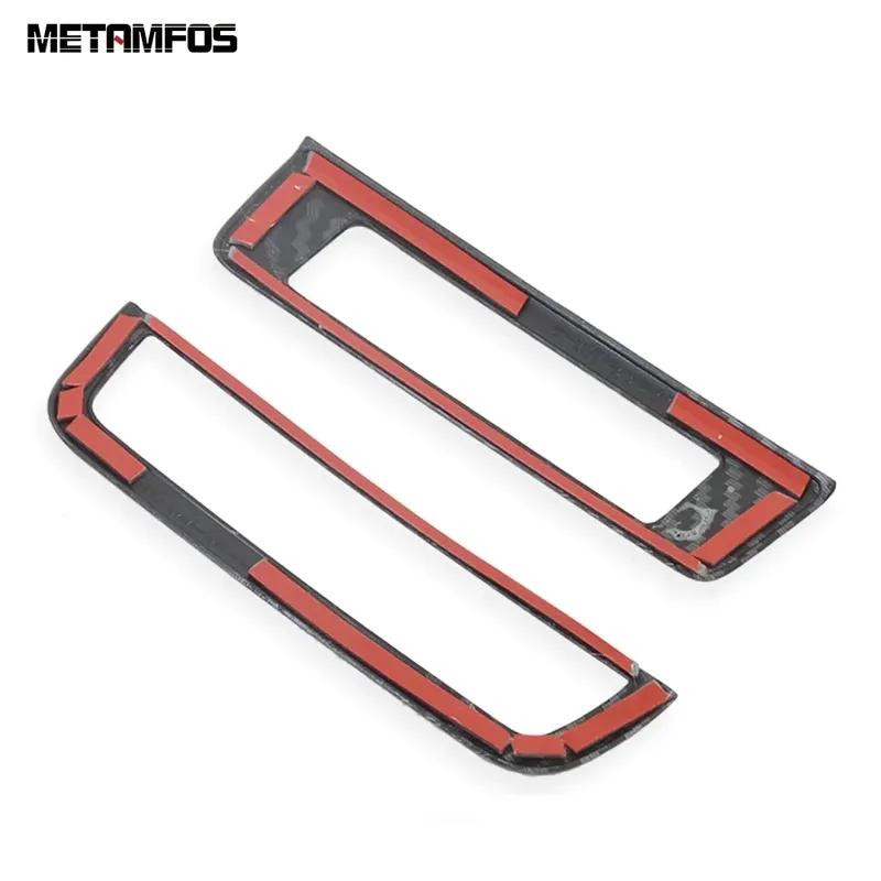 Interior Accessories For Mazda 3 M3 Axela - 2024 2025 Carbon Fiber Head Light Lamp Adjustment Switch Panel Cover Trim