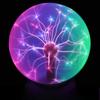 Electrostatic Induction Glow Plasma Ball 10-12 Inch Red Light Blue Light Science and Technology Museum Exhibition Ball