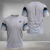 New Padel Element Print Quick-drying Short Sleeve Men's Tennis Breathable Wear Men's Ultra-thin Fitness T-shirt Casual Top