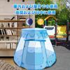 TONG YUE Kids' Tent, Castle, Ball House, Foldable Indoor Playground for Kids, Toddlers, and Babies, Outdoor Ball Pool Tent, Blue