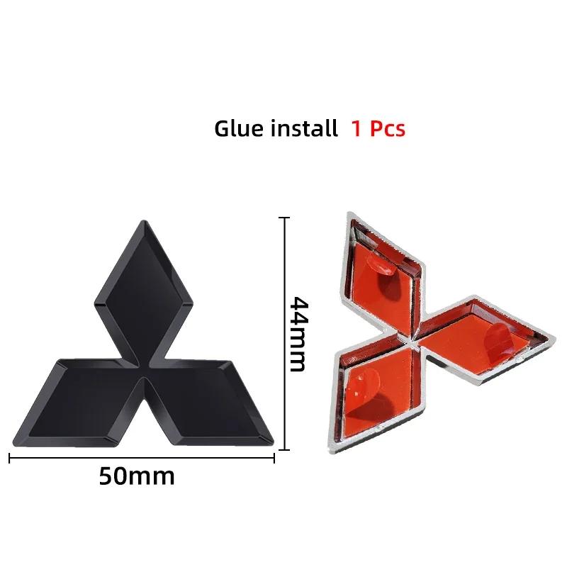 1pcs Car ABS Car Steering Wheel Center Stickers for Mitsubishi Lancer EX Galant ASX Outlander Pajero Eclipse Badge Accessories