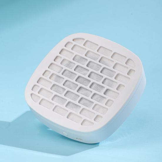 Yousheng USB Mini Nail Vacuum Cleaner Powerful Suction 3200RPM Nail Dust Collector 3 Speed Adjustable Portable Travel Home Salon Nail Vacuum Fan