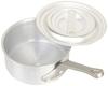 Endo Shoji Commercial TKG Shallow Pot, 15cm (with Measuring Scale), Anodized Aluminum, Made In Korea, AKT8315