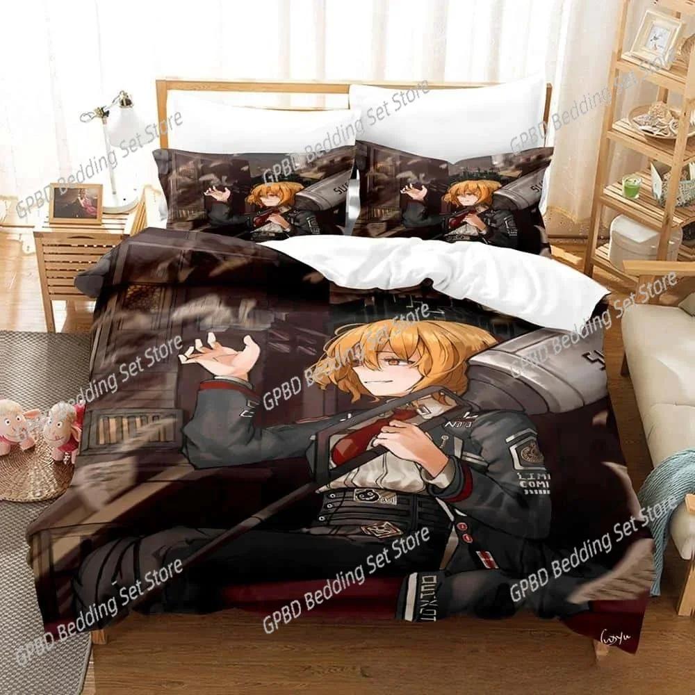 Fashion Game Limbus Company 3D Duvet Cover Bedding Set Comforter Linen Pillowcases Home Decor Single Double Twin King Queen