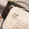 Korean-style Plaid Tote Mini Makeup Bag Large-capacity Portable Toiletry Organizer Case Travel Wholesale