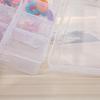 Transparent Box Screw Compartment Box 8 Grids Organizer Tool Storage Boxes