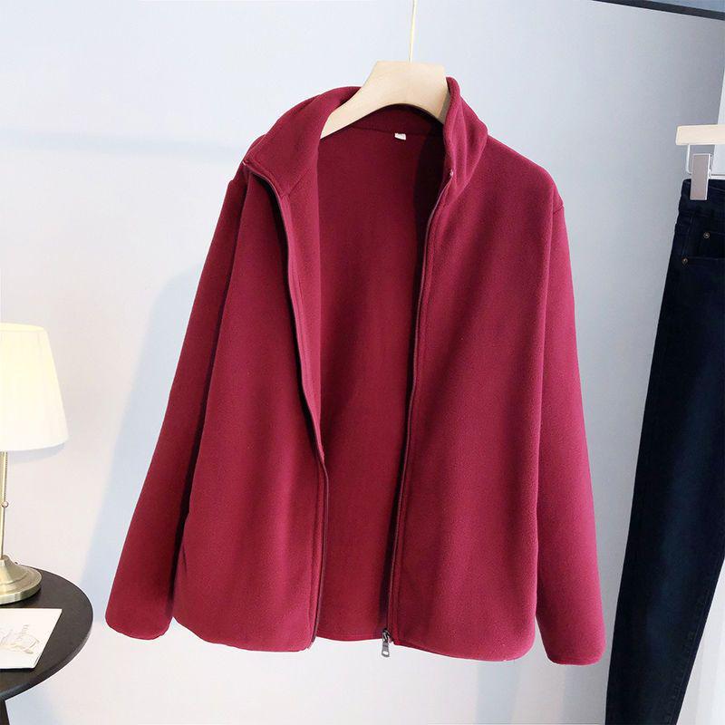 Women's Dual-Sided Fleece Jacket - 2025 Thickened Outdoor Hoodie for Autumn/Winter