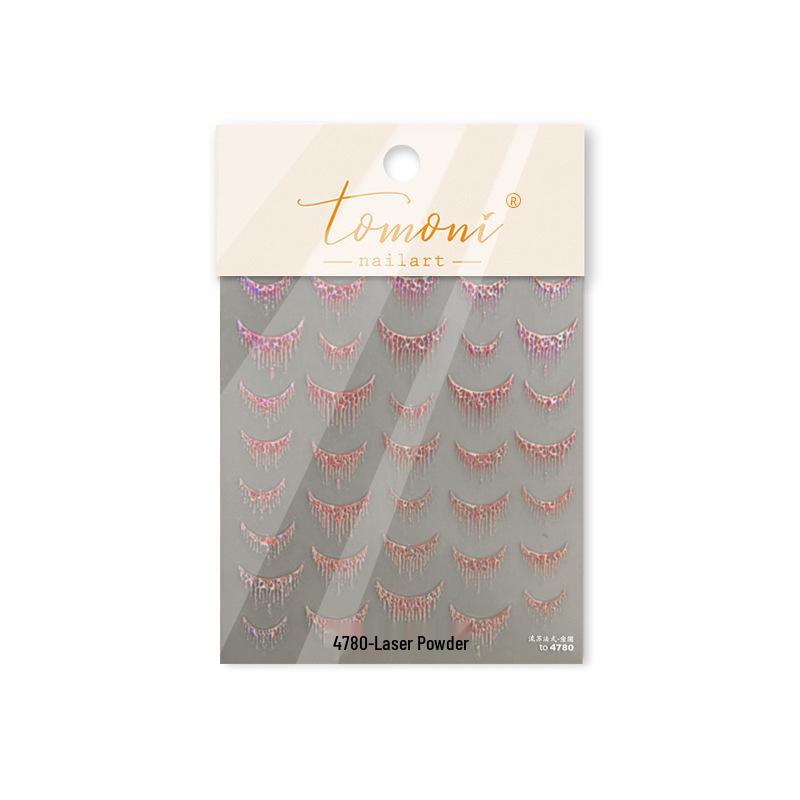 

Наклейки-кисточки для японского нейл-арта с горячим тиснением Tomoni для французского маникюра