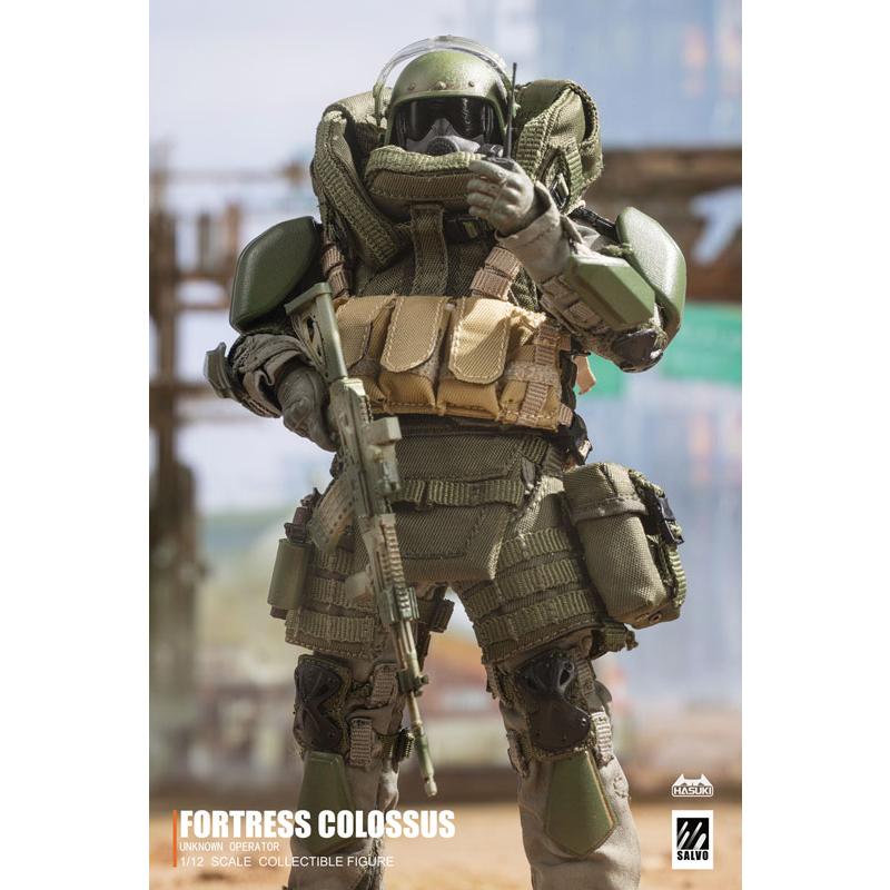 SALVO Series SA02 Fortress Colossus 1/12 Action Figure HASUKI