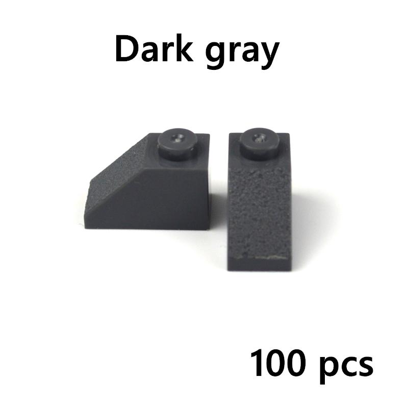 DIY Building Blocks Thick Figures Bricks Slope 1x1 Educational Creative Size Compatible With 3040 Toys For Children