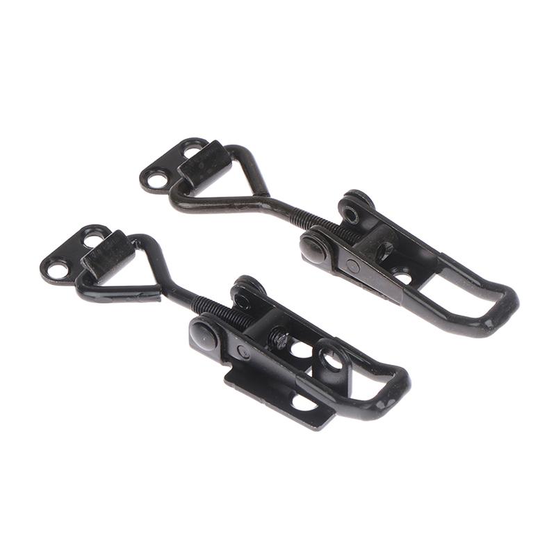Toggle Latch Catch Toggle Clamp Adjustable Cabinet Boxes Lever Handle Lock Hasp For Home Sliding Door Furniture Hardware