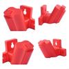 Easy Install Wall Mount Tool &Battery Holder Organizers Strong ABS Includes 22Screws for 12V Tool Garage Storage