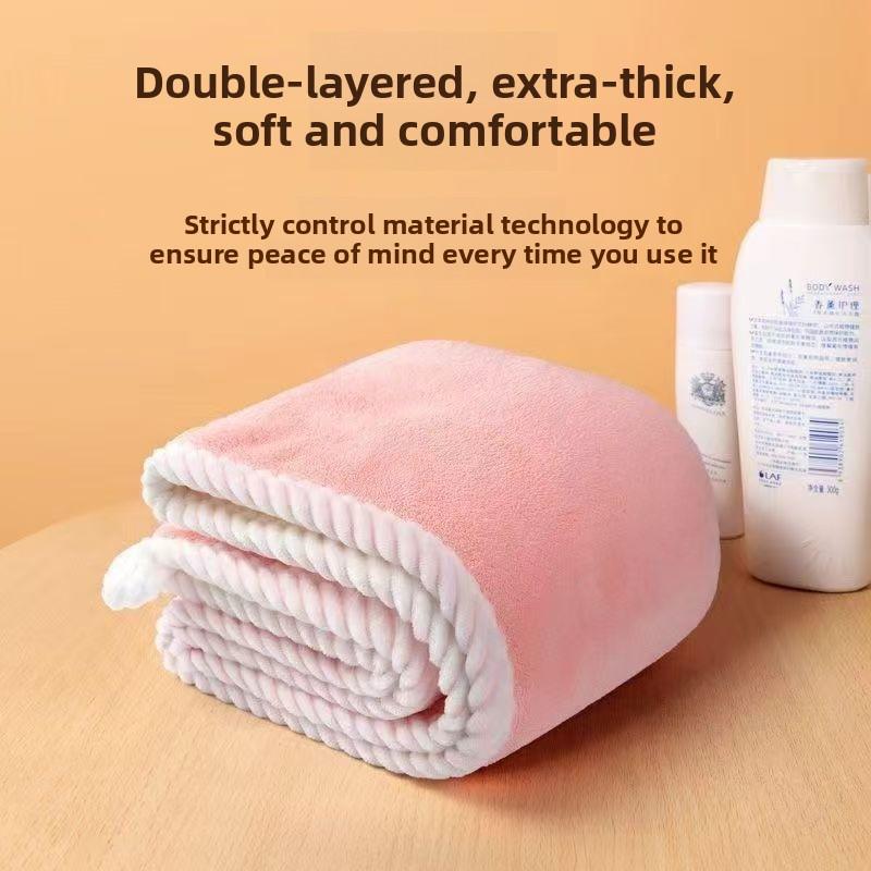 Women Hair Towel Home Terry Towels Wipe Hair Bath Towels Microfiber Towel Quick Dry Hair Drying Towel Drying Hair Bathroom