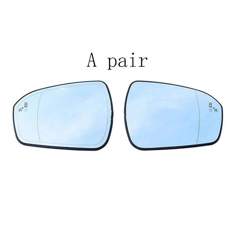 Auto Heated Blind Spot Warning Wing Rear Mirror Glass for Ford Mondeo MK5 MKV 5 V 2013 2014 2015 2016 2017 2018