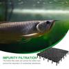 20Pcs Aquarium Bottom Filter Plate PVC Tough Submerged Design Easy Snap-in Installation Splicing Fish Tank Grid for Large Dragon