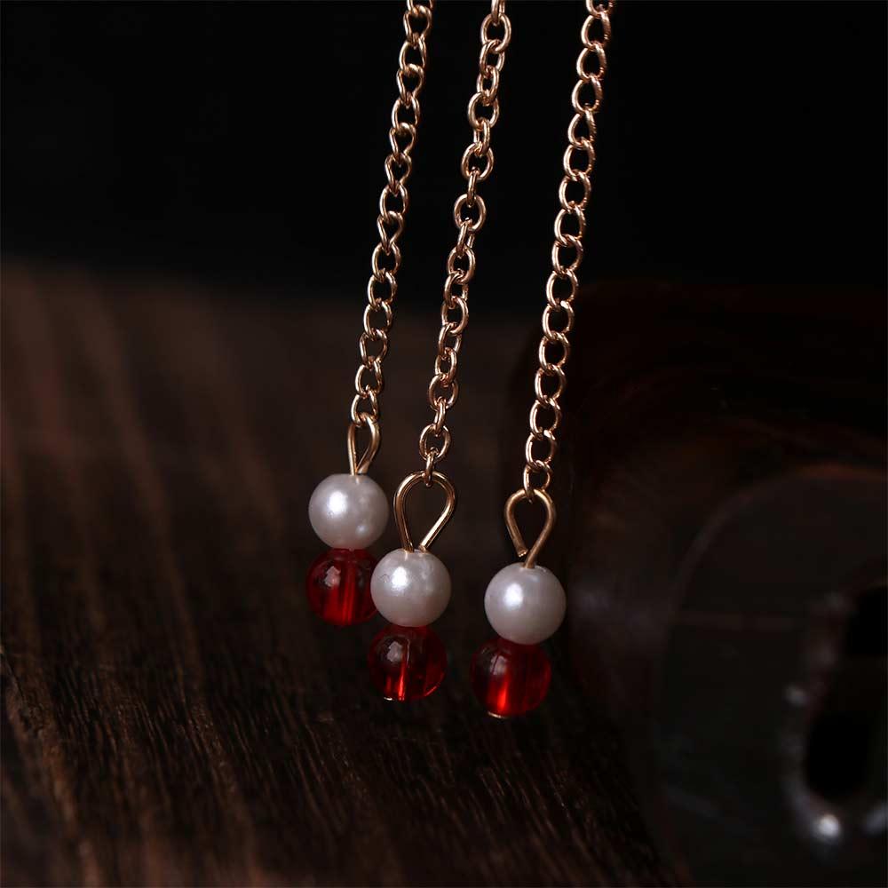 Light Colors Bridal Headwear Plastic Earrings Hairpin Set Wedding Dress Hair Accessories  Hanfu