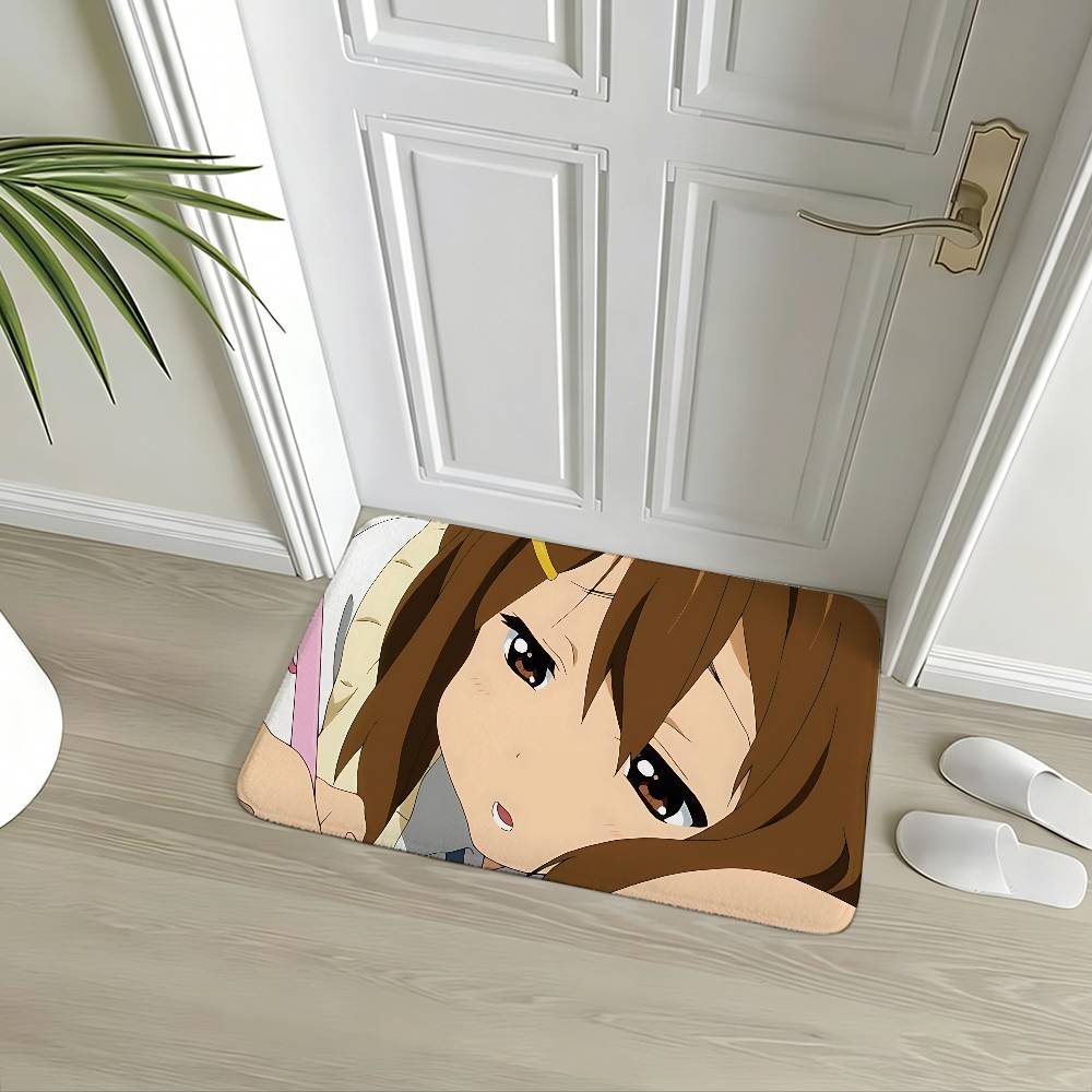 Anime K-K-On Carpet Bathroom Anti-slip Mat Door Mat Home Decoration Mat Entrance Door Mat Scratch-resistant Door Mat