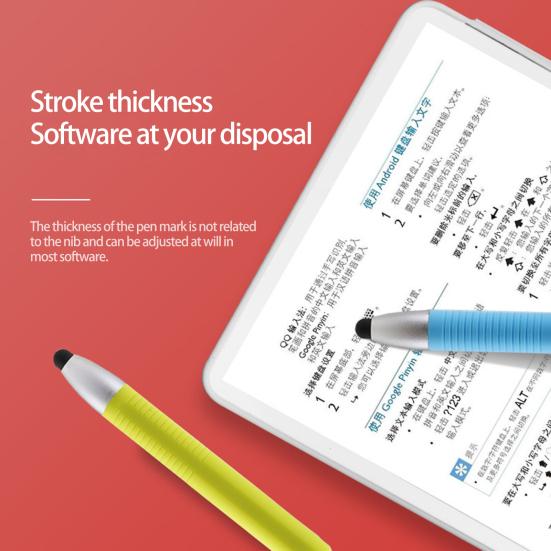 Tablet Stylus Widely And Accurate No Compatible Sensitive Latency Anti-slip Drop Proof Kids