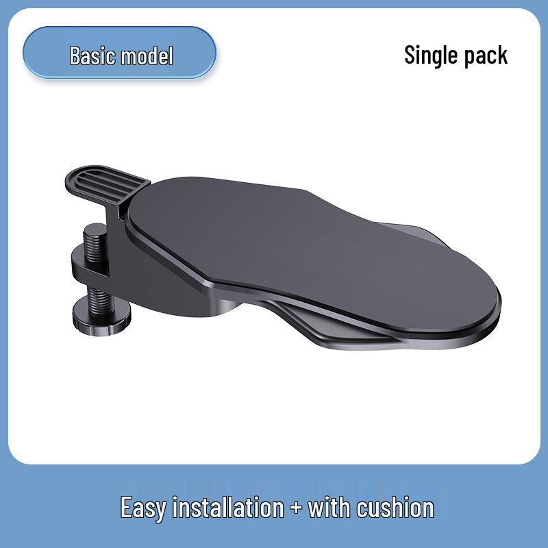 Folding Rotating Arm Support for Desk - Adjustable Elbow Rest for Home or Office