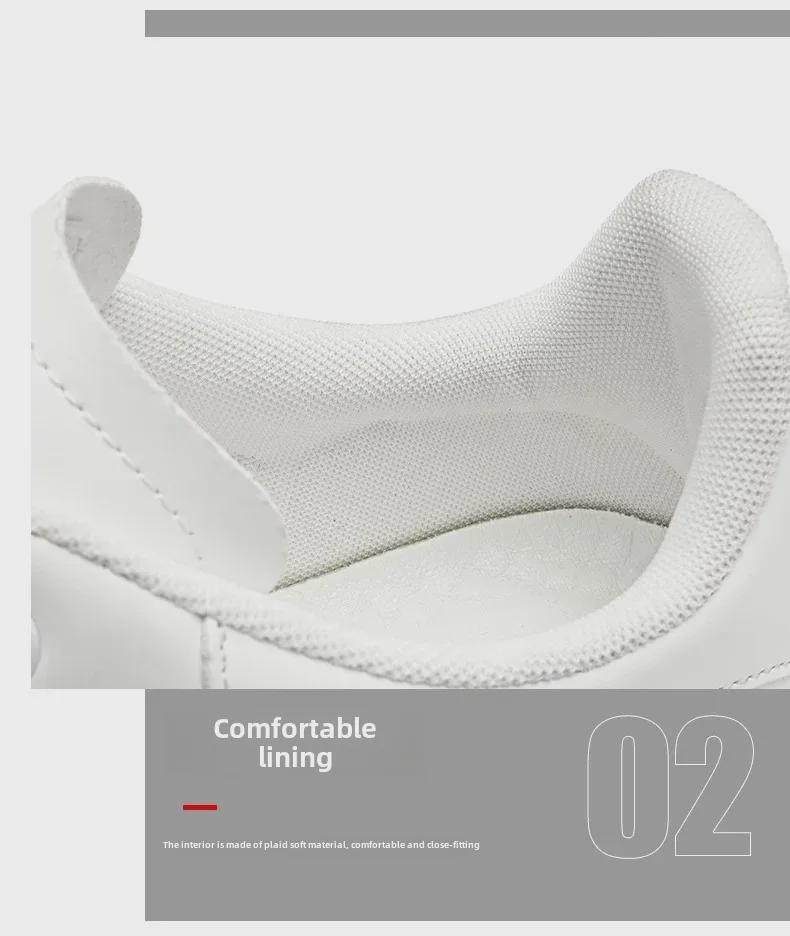Men's 2024 Classic Summer Slip-On Sneakers: Breathable, Fashionable, Height-Enhancing, Thick-Soled White Shoes
